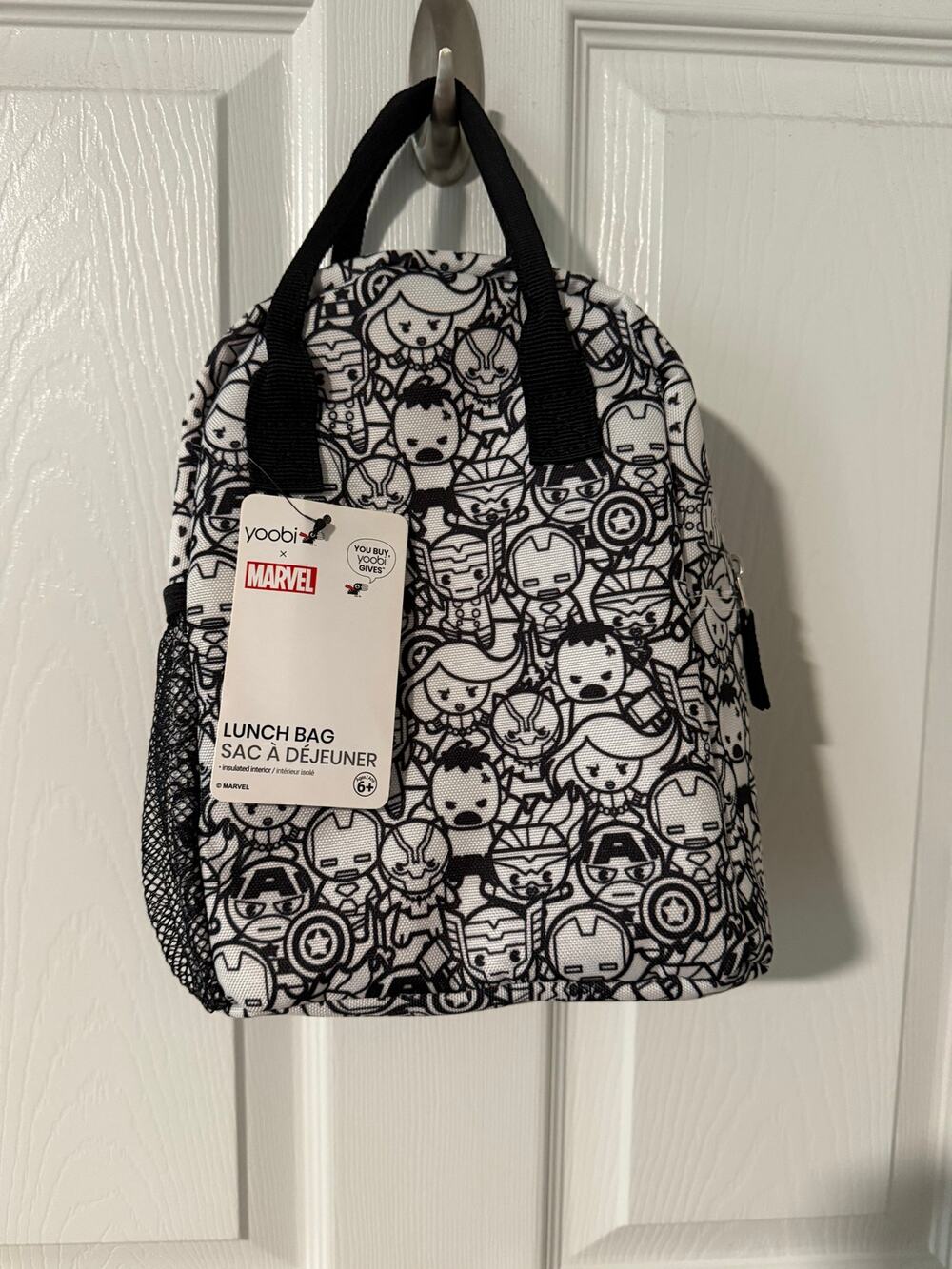 Yoobi Marvel Insulated Lunch Bag